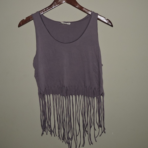 LA HEARTS shredded bottom tank - Picture 1 of 2